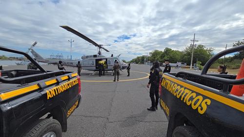 La droga será trasladada para realizar las diligencias correspondientes. (Foto: PNC)