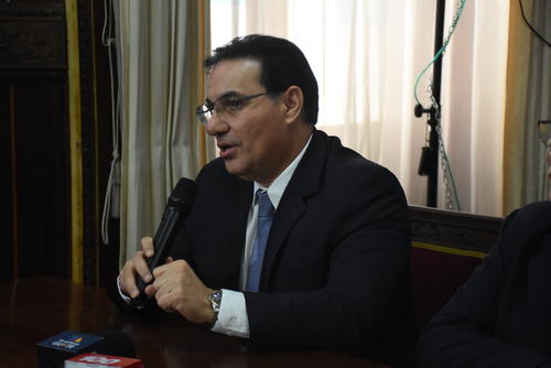 Villeda, titular del Mingob, se reunió con diversos sectores para presentar el plan de seguridad.