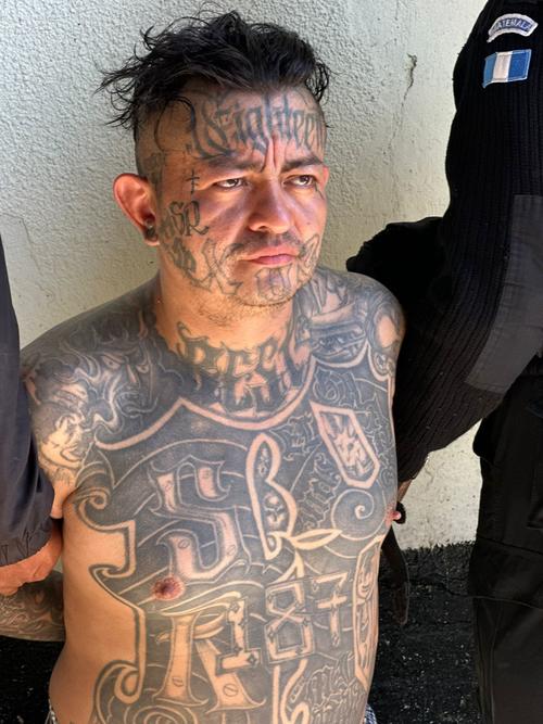 Carlos Agustín Reyes Popol, alias “Bufón” es un terrorista del Barrio 18. (Foto: PNC)