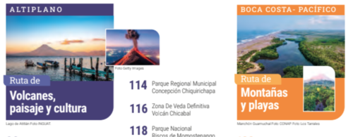 Las otras rutas son Altiplano y Boca Costa - Pacífico. (Foto: Guía Viaje por las Áreas Protegidas de Guatemala/Soy502)