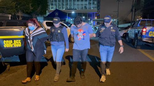 Los presuntos secuestradores fueron identificados como Hernal "N" y Alba "N". (Foto: PNC)