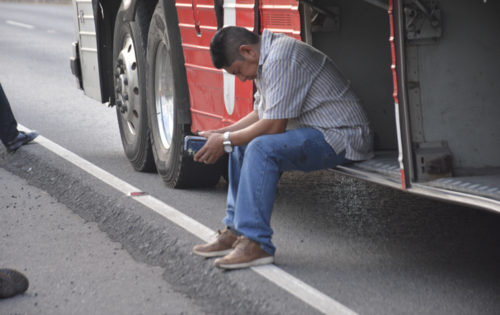 El piloto y el ayudante eran hermanos, el ahora fallecido deja en la orfandad a tres hijos. (Foto: Manuel Peralta/Colaborador)