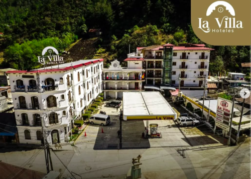 Vista aérea del Hotel La Villa en San Pedro Soloma. (Foto: Instagram)