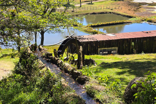 El lugar cuenta con dos molinos de agua, que le dan un toque especial. (Foto: Julio Bala/Colaborador)