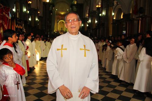 El "Padre Quique" le dedicó más de 50 años de su vida a la comunidad católica. (Foto: Redes sociales)