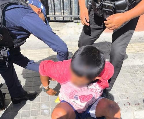 El capturado fue identificado como William Antonio Hernández Navarro. (Foto: PNC)