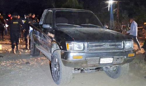 En este picop fueron localizados los 111 kilos de cocaína. (Foto: PNC)