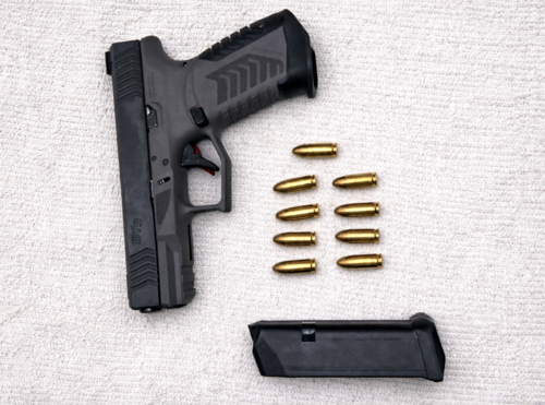 El arma incautada fue presentada ante juez competente. (Foto: Manuel Peralta/Colaborador)