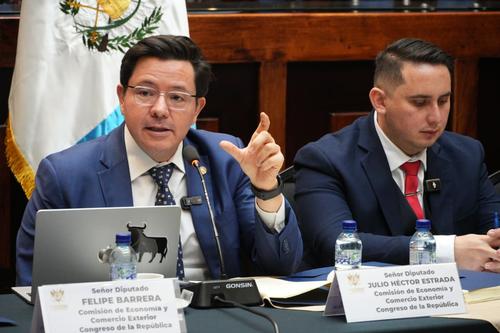 Diputado Julio Héctor Estrada, presidente de la Comisión de Finanzas Públicas y Moneda. (Foto: Wilder López/Soy502)