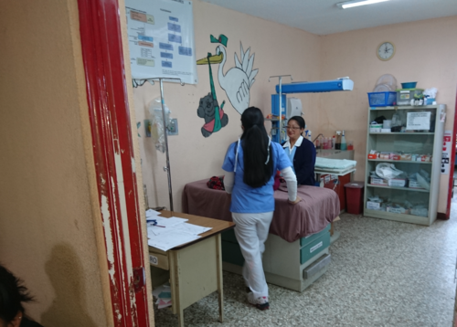 El señalado fue trasladado a un área donde no tiene contacto con pacientes. (Foto: Bernardo Montúfar/colaborador)
