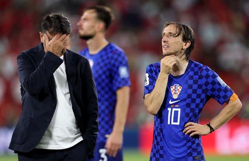 Croacia completó 322 de los 385 pases realizados frente a los Lusos. (Foto: AFP)