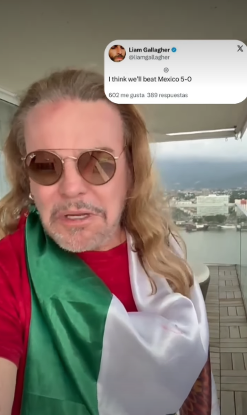 Fher, Maná, Liam Gallagher, Oasis, partido, México Inglaterra Mundial 2026, FIFA 1