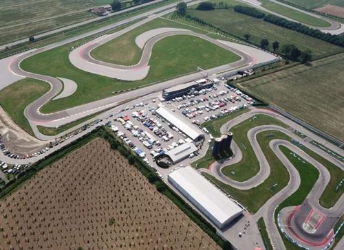 El kartódromo de Cremona, es un complejo deportivo que cuenta con pista para karts, y un circuito para autos y motos. (Foto: Circuito de Cremona)