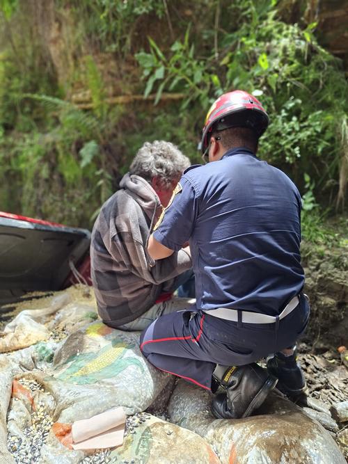 Los adultos mayores sufrieron múltiples heridas y traumas. (Foto: José García/Colaborador)