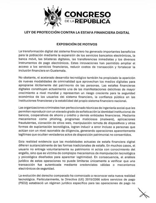 La iniciativa se presentó tras detectar que la falta de tipificación penal actual limita la respuesta del Estado ante estos ciberdelitos. (Imagen: captura de pantalla)
