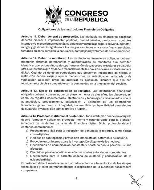 La propuesta busca evitar el largo y burocrático recorrido institucional que sufren actualmente los afectados al denunciar un fraude. (Imagen: captura de pantalla)