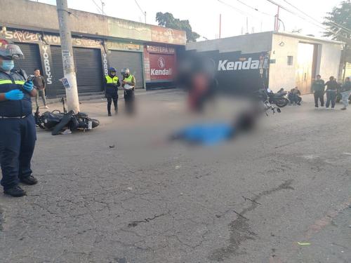 Se coordinó con el Ministerio Público para realizar las diligencias correspondientes tras el deceso de la conductora. (Foto: PMT Mixco)