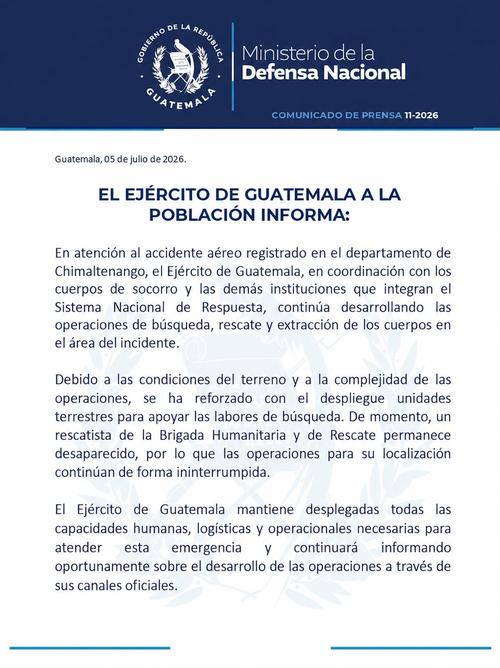 Ejército de Guatemala.