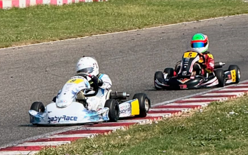 Ahora, “Santi” permanecerá en la localidad de Cremona, donde el próximo fin de semana correrá el WSK Euro Series. (Foto: Santiracing16)