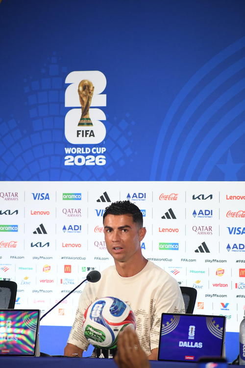 CR7 habló por más de 15 minutos con los medios de comunicación. (Foto: Rudy Martínez)