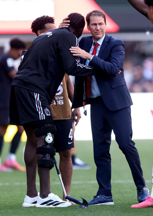 El seleccionador lamentó la lesión de Amadou Onana, quien salió en el primer tiempo por un problema en la rodilla. (Foto: AFP)