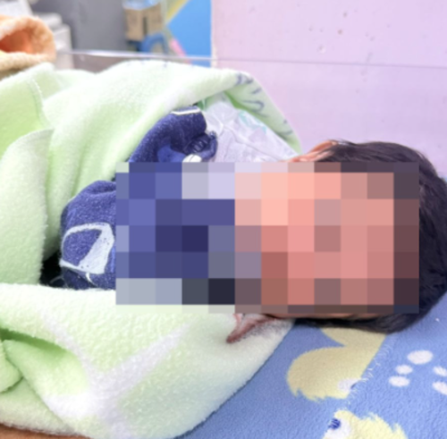 La recién nacida, de menos de un mes de vida, presentaba lesiones que obligaron su hospitalización. (Foto: PGN)