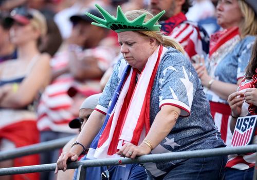 El juego entre Estados Unidos y Bélgica registró 66,925 aficionados en el Estadio de Seattle. (Foto: AFP)