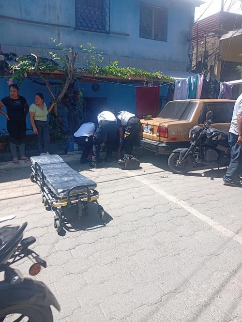 La víctima fue auxiliada por los Bomberos Voluntarias. (Foto: CVB)