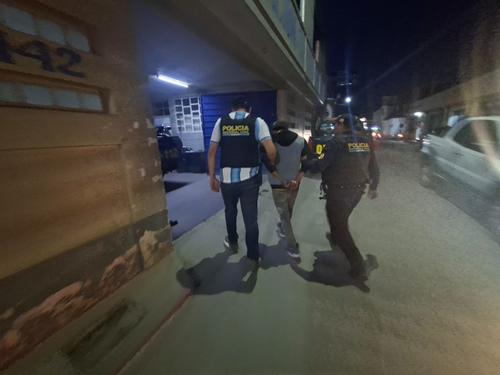Los capturados deberán responder a la justicia. (Foto: PNC)