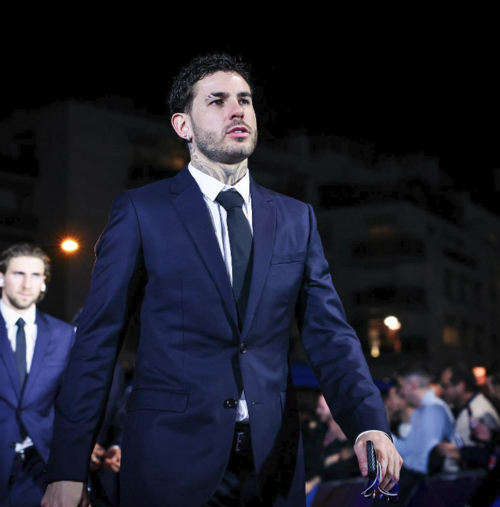 Lucas Hernández tiene un aura que atrae miradas. (Foto: Instagram/Lucas Hernández)