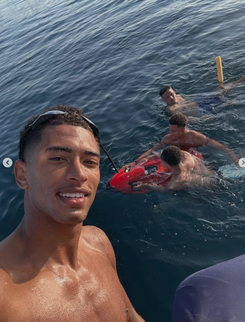 El jugador comparte en sus redes sociales momentos agradables con sus compañeros. (Foto: Instagram/Jude Bellingham)