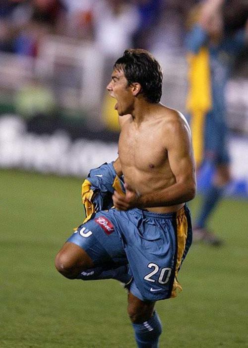 Carlos Ruiz anotó el gol del primer título del LA Galaxy, en el 2002. (Foto: Galaxy)