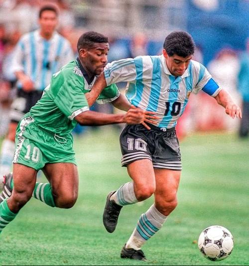 Maradona disputó en 1994 su último partido mundialista. (Foto: FIFA)