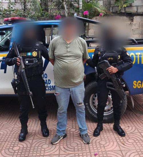 Erik Orlando Castillo Castillo fue capturado por las fuerzas de seguridad en Huehuetenango. (Foto: PNC)