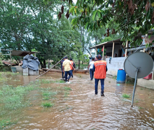 Alta Verapaz ha registrado alrededor de 130 emergencias relacionadas a la temporada de lluvias. (Foto: Conred)
