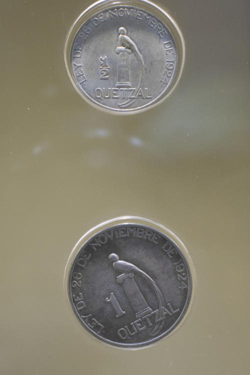 El quetzal cumple un siglo: Conoce su historia en Museo Numismático. (Foto: Sandra Sebastián/Colaborador)
