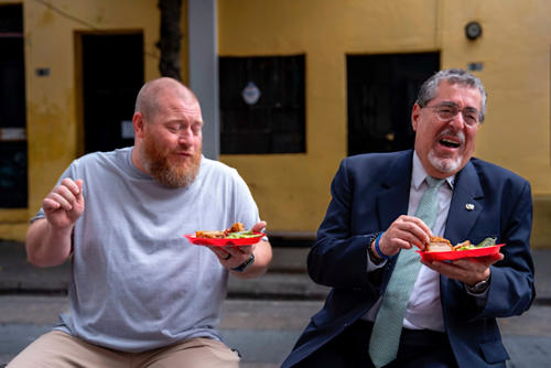 Kerry Mann chicharrones presidente Bernardo Arévalo noticias, Soy502, Guatemala 6