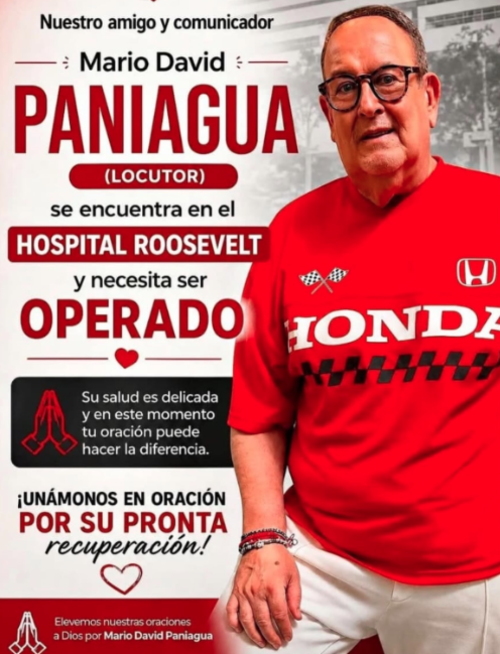 mario david paniagua, locutor, delicado salud oraciones noticias, guatemala, soy502 1