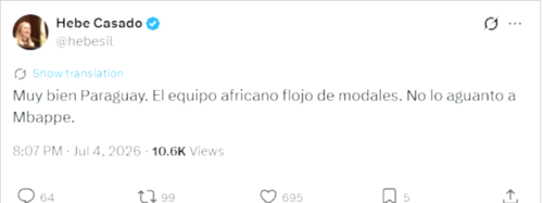 Vicegobernadora, hebe casado, argentina, Embajada Francia, non grata, noticias, Soy502, Guatemala