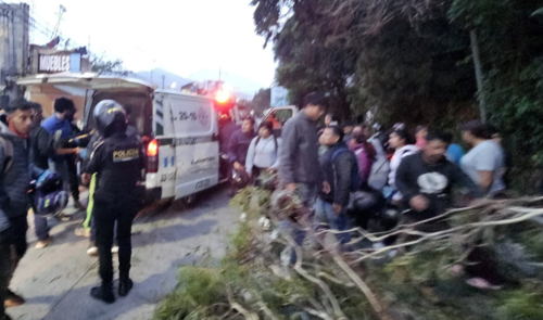 Los esposos fueron trasladados a un centro asistencial debido a las heridas. (Foto: ASONBOMD)