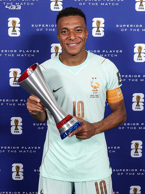 El 10 ha sido la referencia ofensiva de Francia en lo que va del Mundial. (Foto: FIFA)