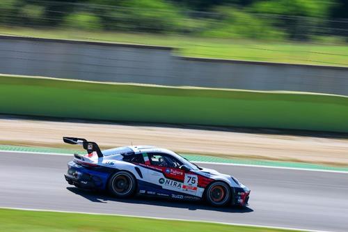 Este Porsche 992 Cup, del equipo Ebimotors, será el cual, Ian Rodríguez conduzca el próximo fin de semana en la cuarta fecha del GT Cup Europe. (Foto: Ian Rodríguez)