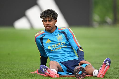 Yamal suma 557 minutos en la Copa Mundial FIFA 2026 y ha marcado en una ocasión. (Foto: AFP)