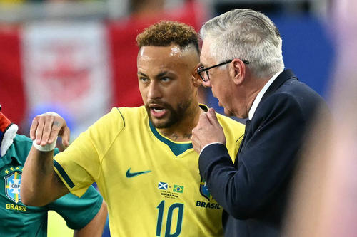 Neymar contabilizó 8 recepciones bajo presión y sumó 72 intervenciones. (Foto: AFP)