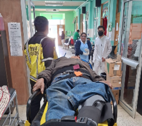 Los heridos quedaron bajo observación médica. (Foto: CVB)