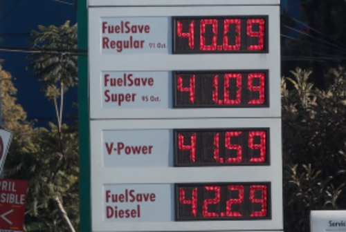 Estos son los precios que se han reflejado en algunas estaciones de servicio. (Foto: Oscar Rivas/Colaborador)