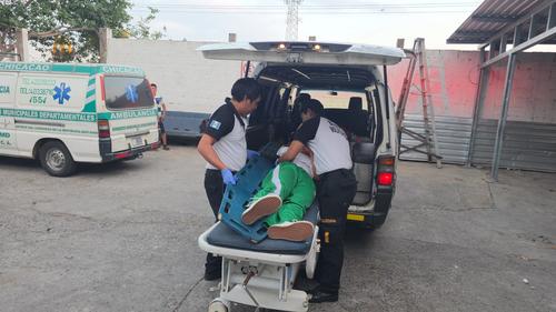 Los hermanos fueron llevados a un centro asistencial. (Foto: Surama Rodas/colaboradora)