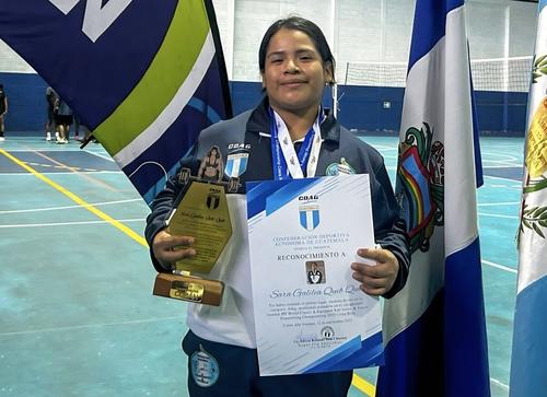 El esfuerzo y los logros de Sara Galilea Quib la han hecho sobresalir. (Foto: Cortesía de Sara Quib)
