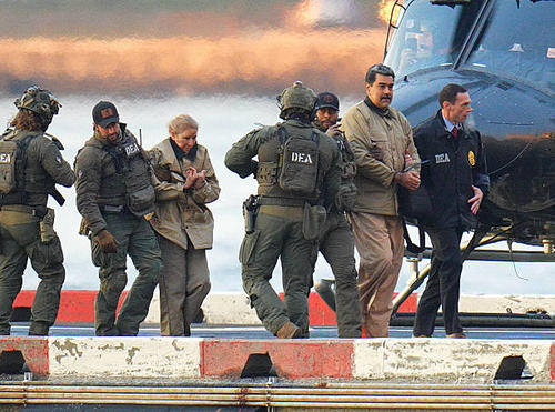 El exmandatario Nicolás Maduro y su esposa Cilia Flores fueron capturados en enero tras una operación militar estadounidense. (Foto: XNY)