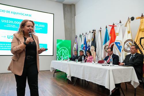 Susan Paola Rojas, ex Intendente la IVE. (Foto: Wilder López/Soy502)